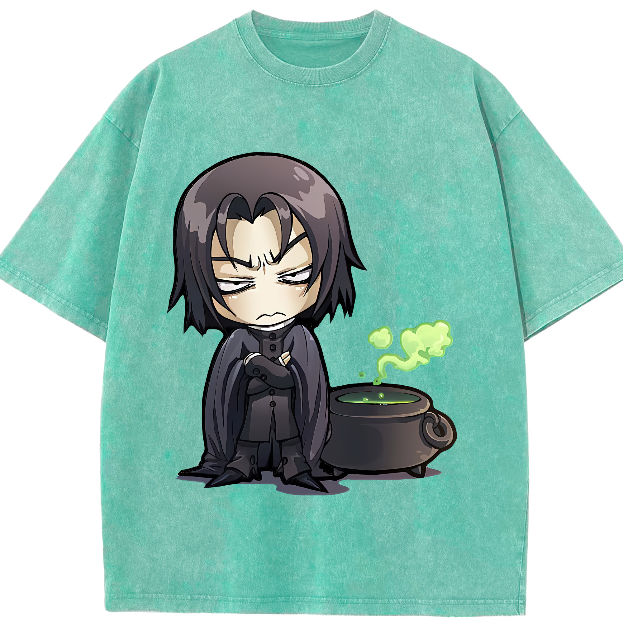 （画像用） Harry Potter ハリー・ポッターシリーズ 綿100% ヴィンテージ風 半袖Tシャツ（フロントプリント）